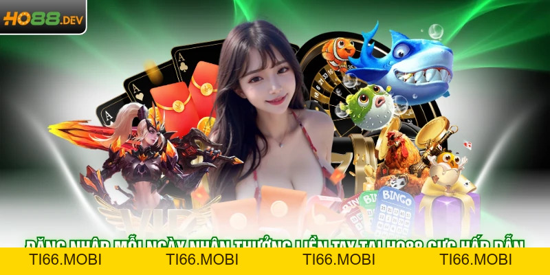 Đăng Nhập Mỗi Ngày Nhận Thưởng Liền Tay Tại HO88 Cực Hấp Dẫn Đăng Nhập Mỗi Ngày Nhận Thưởng Liền Tay Tại HO88 Cực Hấp Dẫn